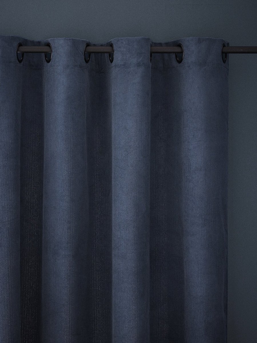 Rideau en velours côtelé à oeillets – Image 2