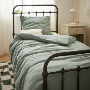 Housse de couette gaze de coton "Gaufrée"