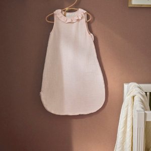 Gigoteuse col froufrou gaze de coton biologique - TOG 3