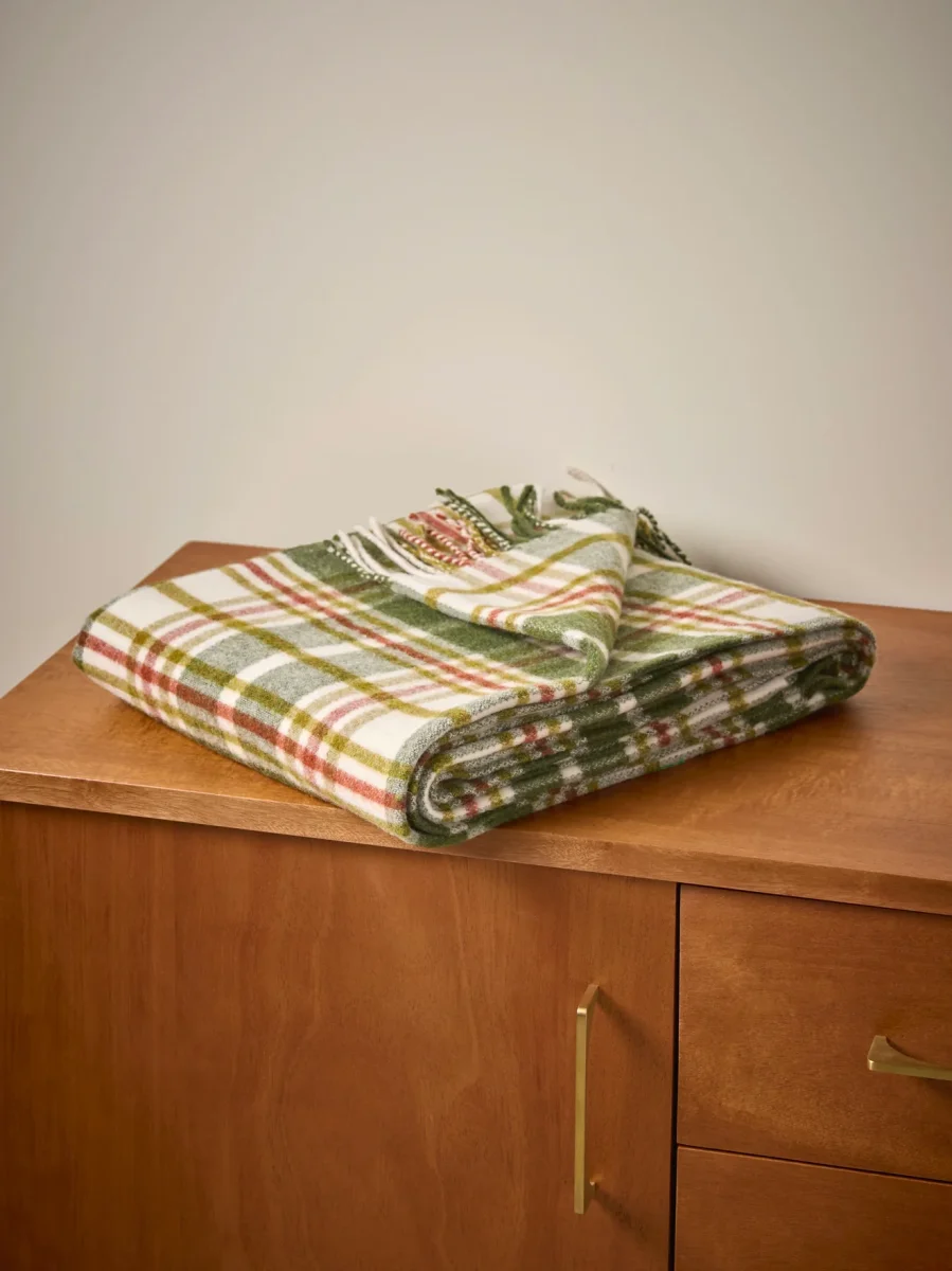 Plaid écossais laine majoritaire – Image 3