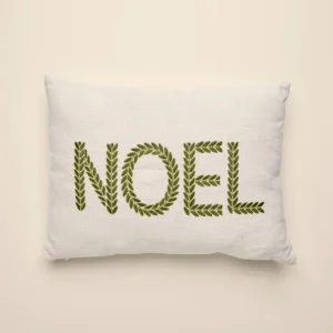 Housse de coussin Noël en coton