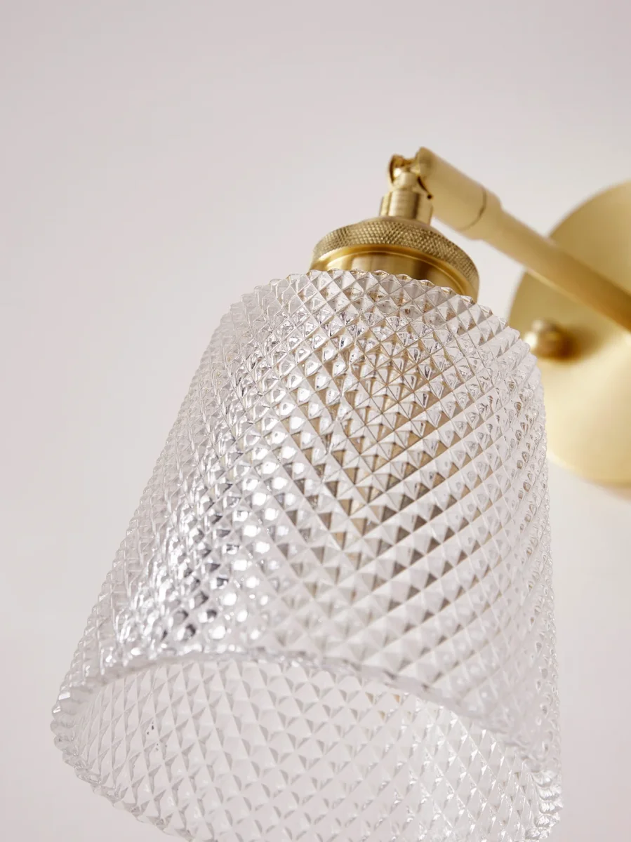 Applique métal et verre ciselé – Image 4