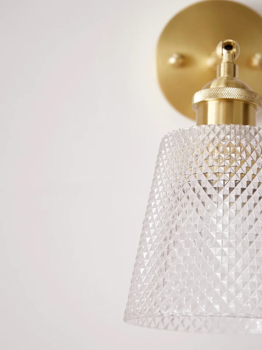 Applique métal et verre ciselé – Image 3