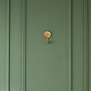 Patère fleur métal