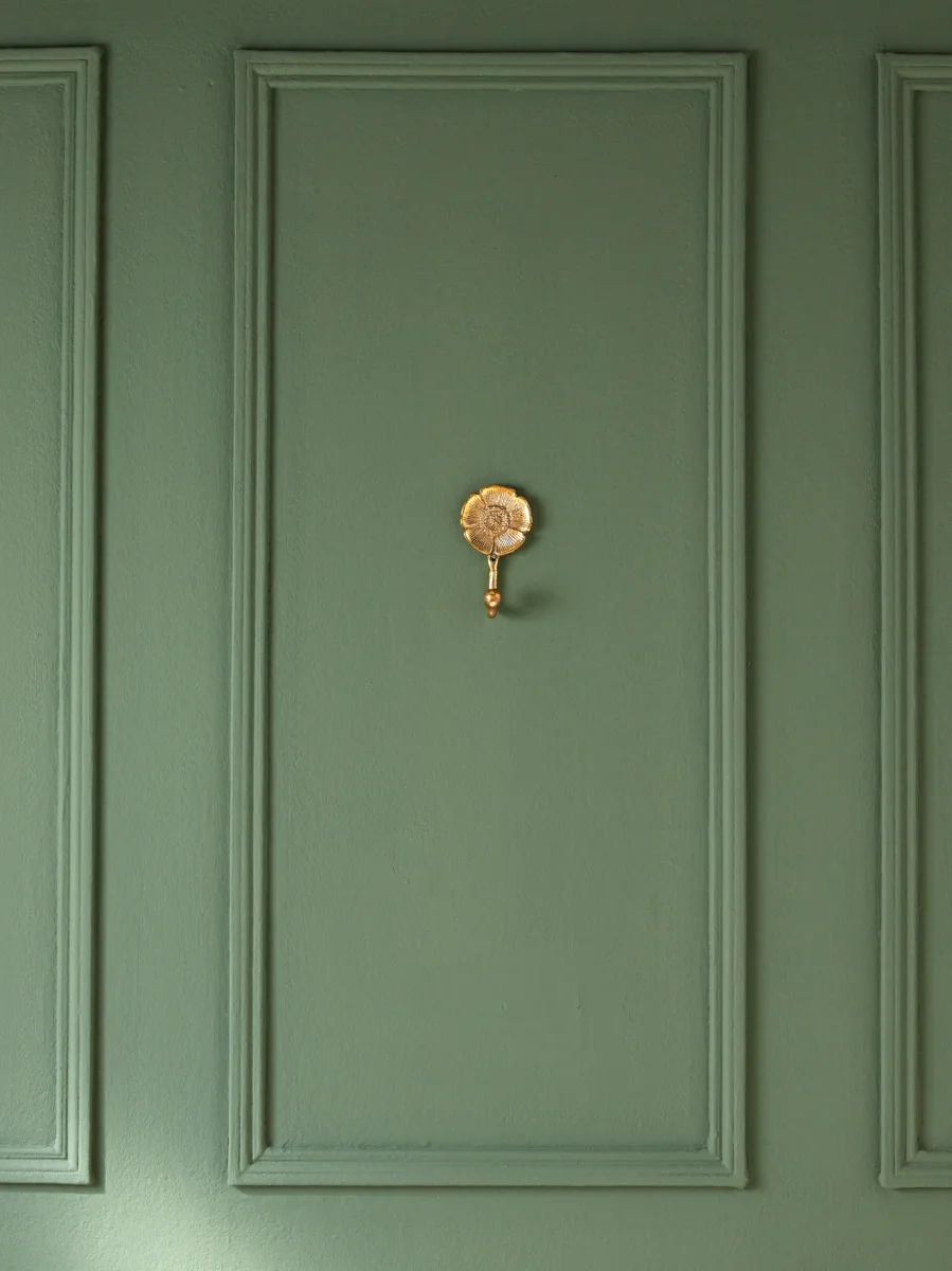 Patère fleur métal – Image 2