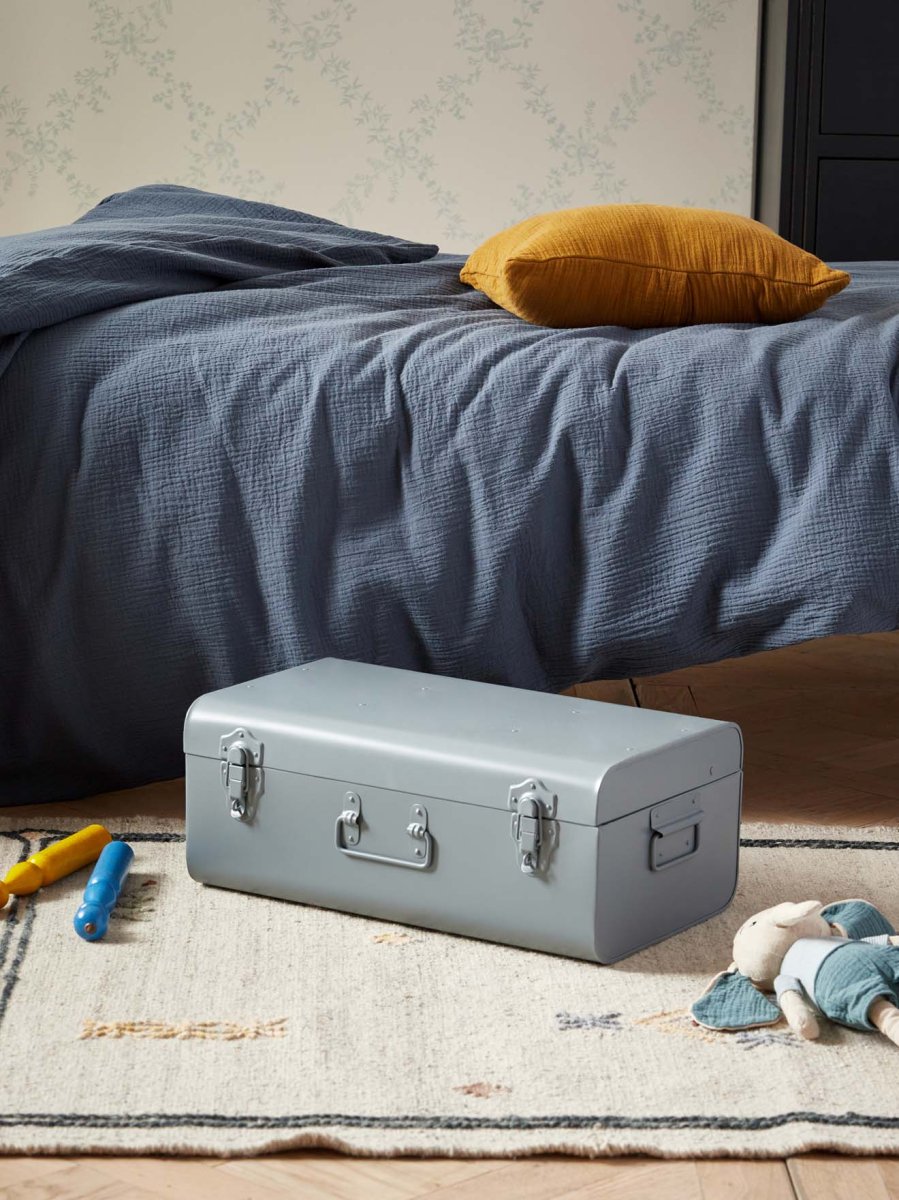 Malle de rangement en métal – Image 8