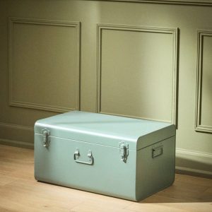 Coffre de rangement en métal
