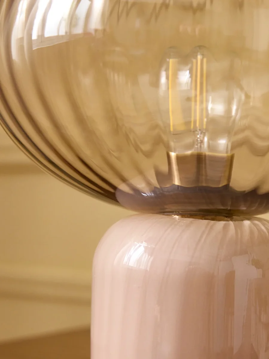 Lampe Martin en verre ciselé – Image 4