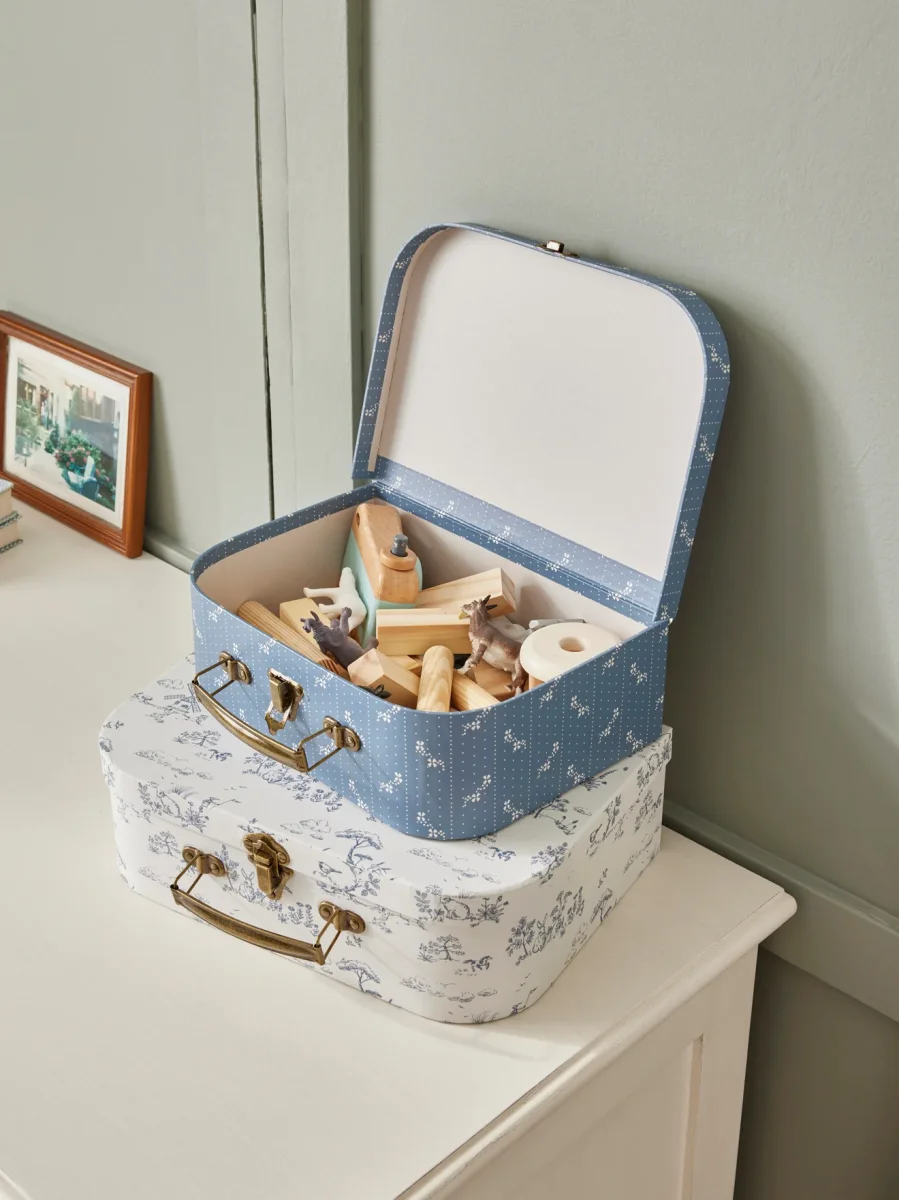 Valisette "Esprit Jouy" par lot de 2