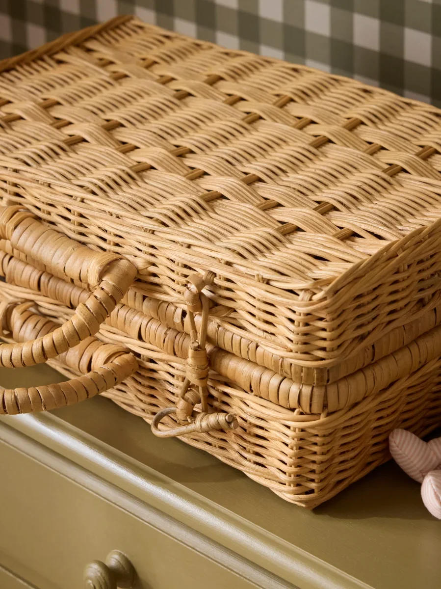 Valisette "Lou" en rotin – Image 4