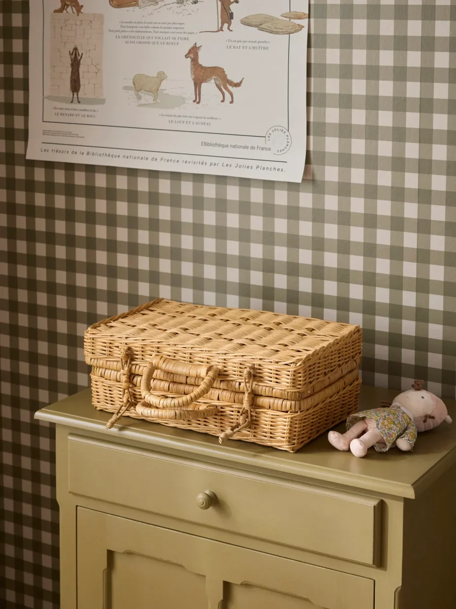 Valisette "Lou" en rotin – Image 5