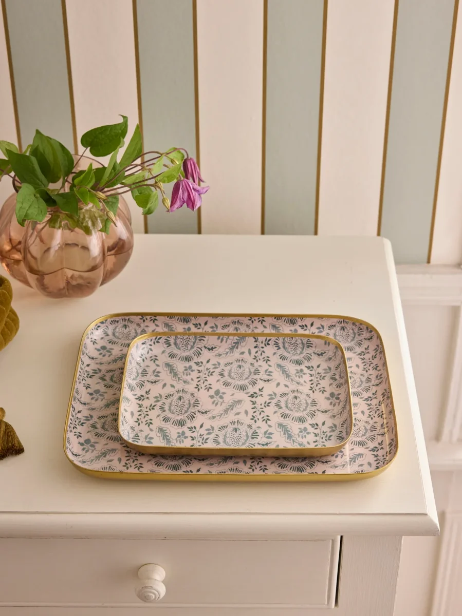 Plateau émaillé Géraldine - Grand modèle – Image 3