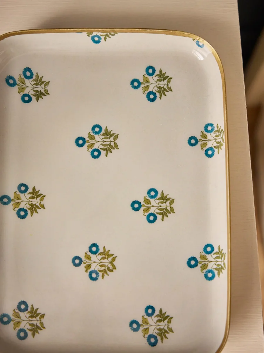 Plateau émaillé Ashley - Petit modèle – Image 3