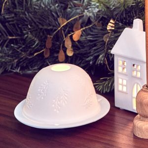 Photophore dôme en céramique