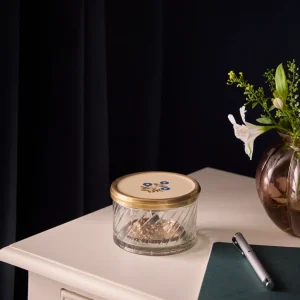 Boîte en verre avec couvercle - Grand modèle