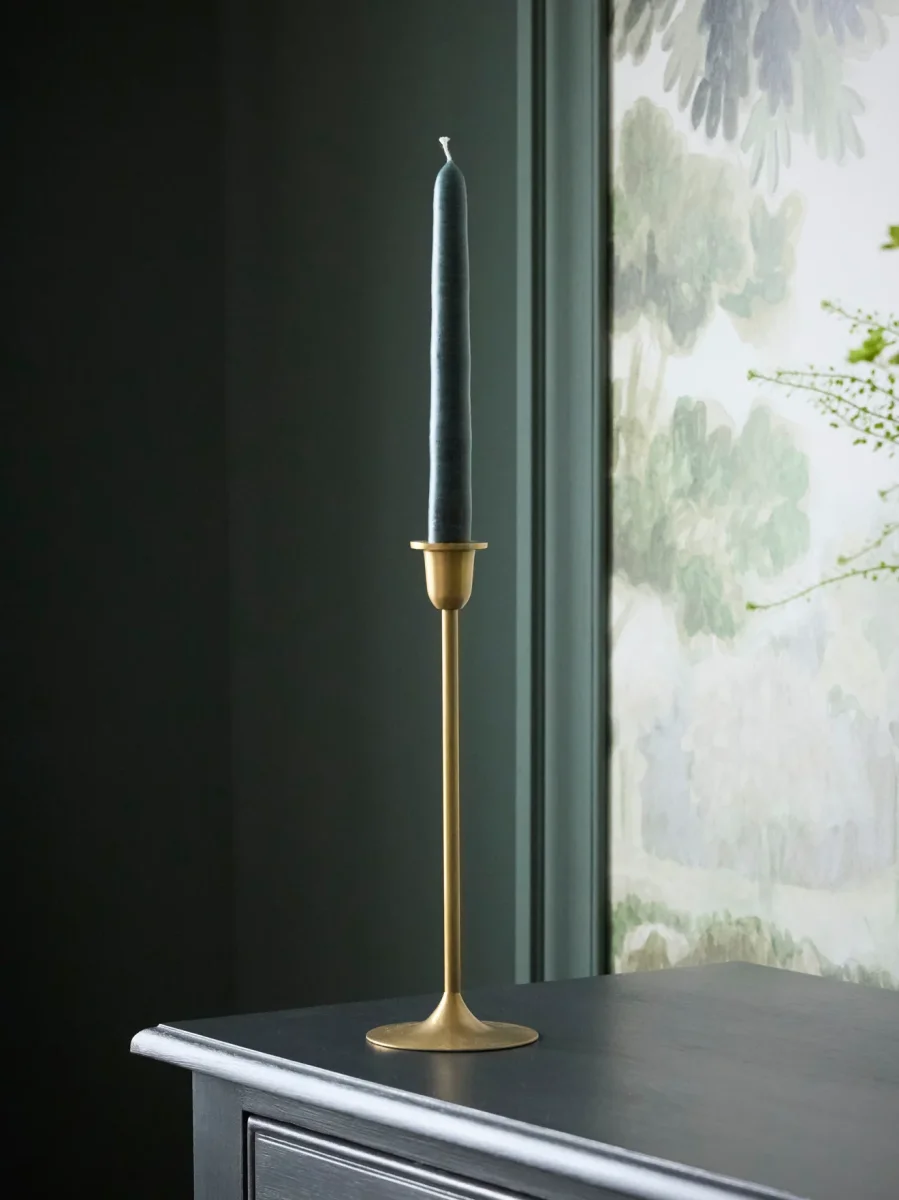 Bougeoir en laiton Elégant - grand modèle – Image 6