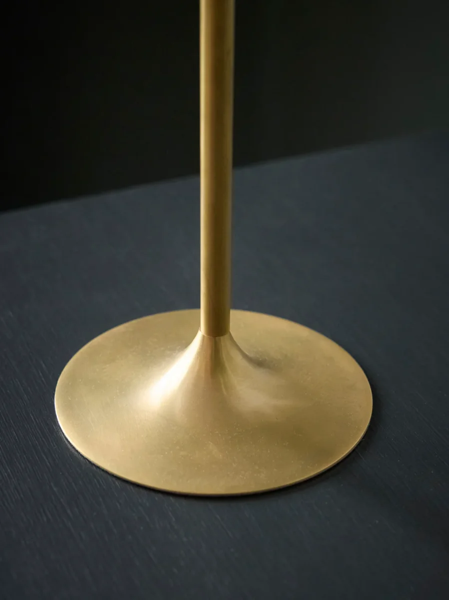 Bougeoir en laiton Elégant - moyen modèle – Image 3