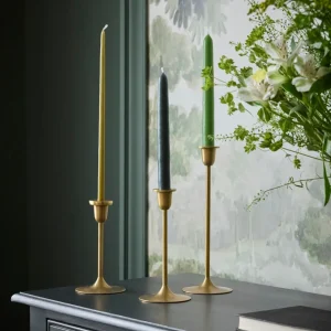 Bougeoir en laiton Elégant - moyen modèle