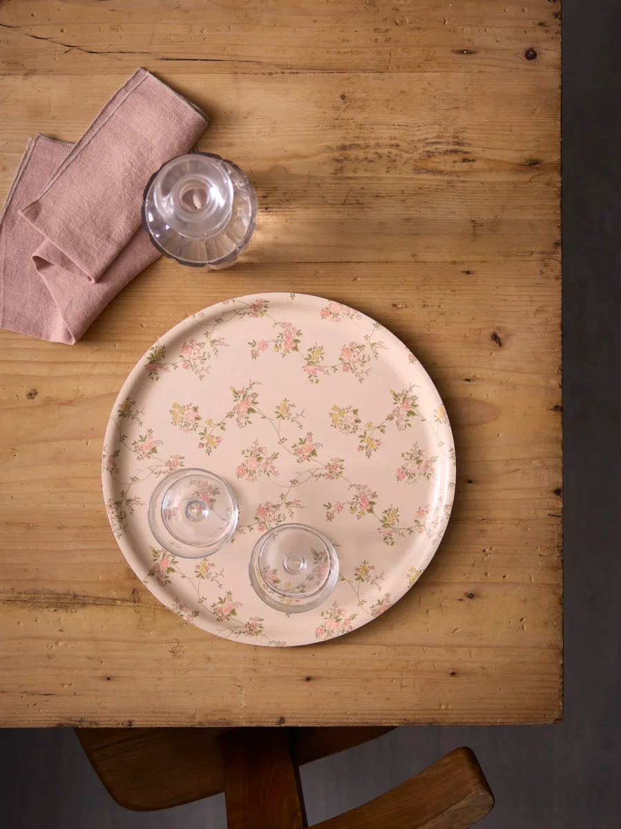 Plateau rond en bois "Lilibeth" – Image 2