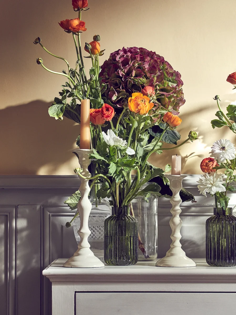 Chandelier Yvane en métal émaillé - Grand modèle – Image 4