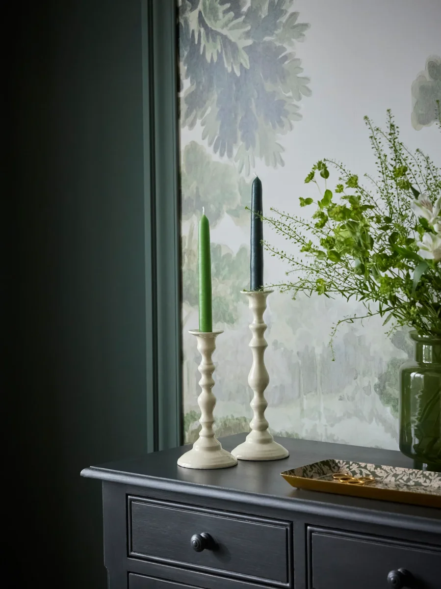 Chandelier Yvane en métal émaillé - Grand modèle – Image 3