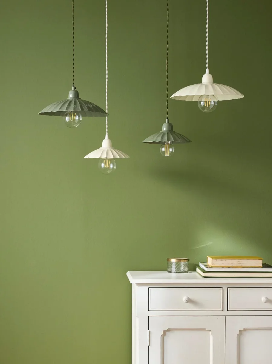 Suspension Aline en métal émaillé - petit modèle – Image 5