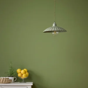 Suspension Aline en métal émaillé - grand modèle