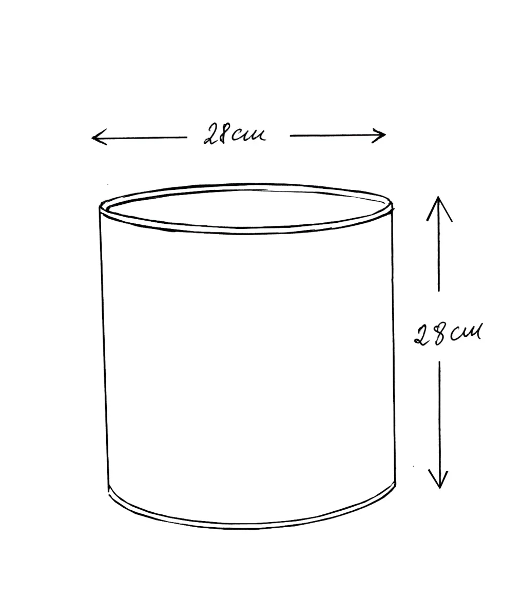 Abat-jour plissé en lin - grand modèle Victoire – Image 6