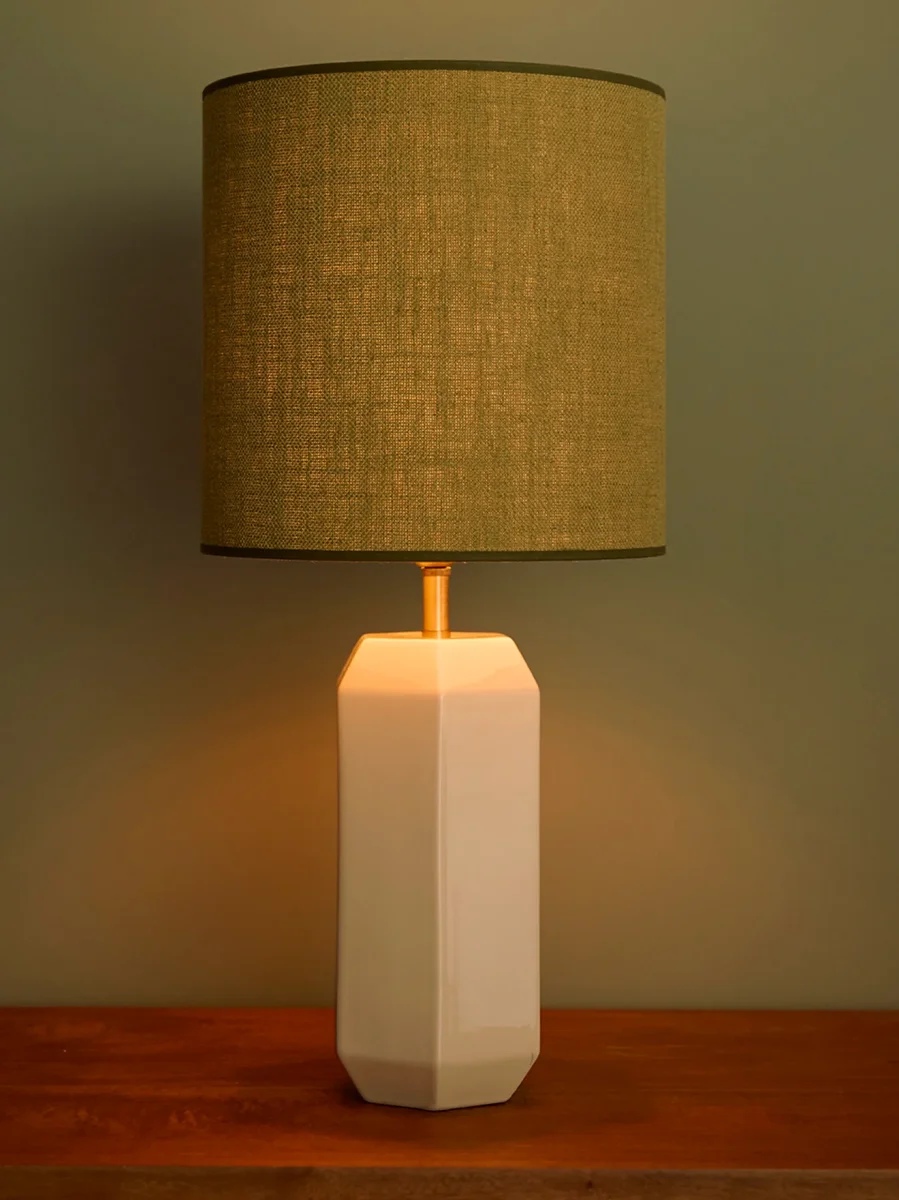 Abat-jour seventies olive - grand modèle Victoire – Image 5