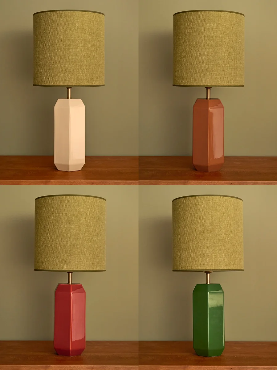 Abat-jour seventies olive - grand modèle Victoire – Image 7