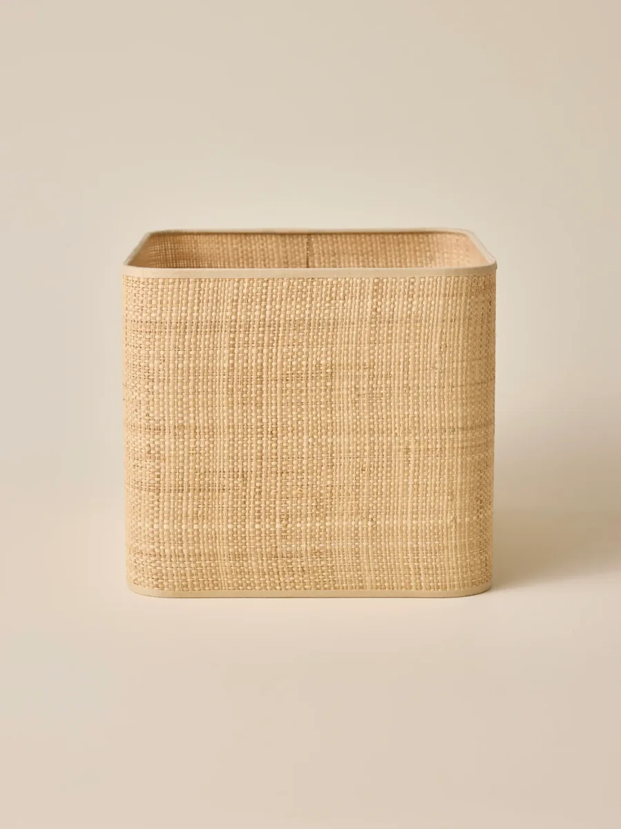 Abat-jour en raphia - grand modèle Victoire