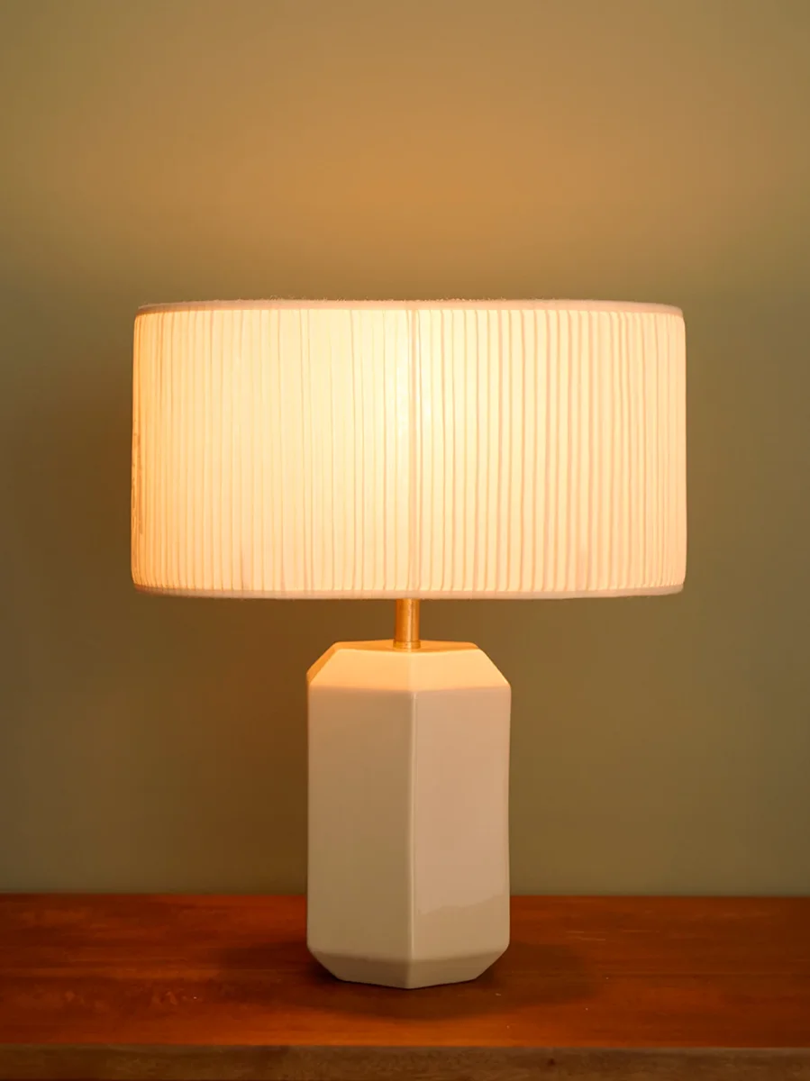 Abat-jour ovale plissé - petit modèle Victoire – Image 6