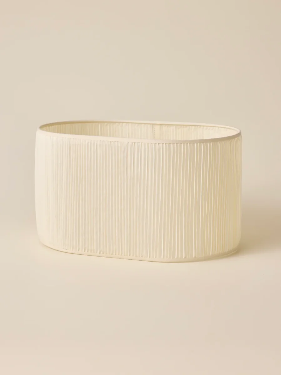 Abat-jour ovale plissé - grand modèle Victoire – Image 3