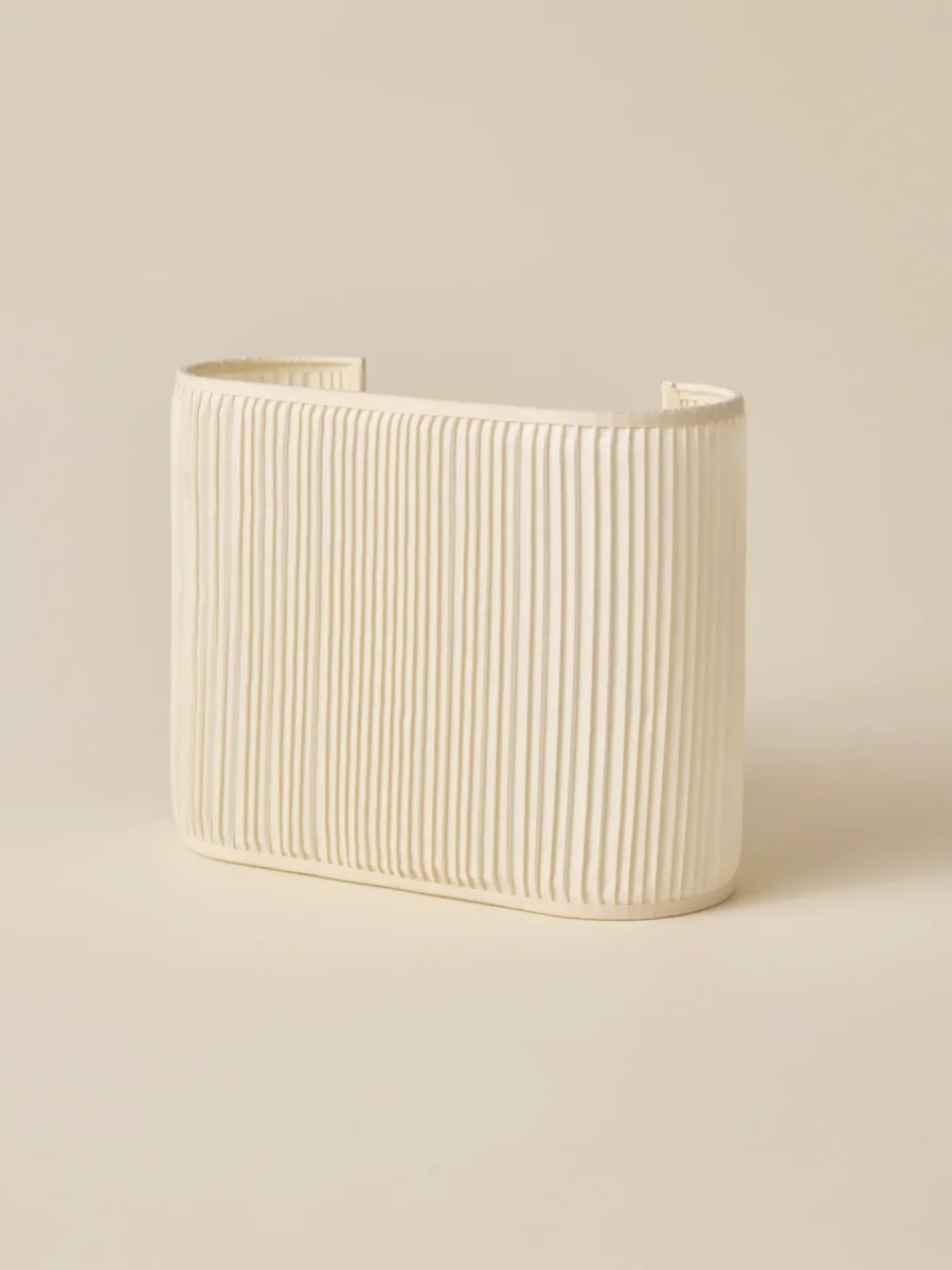 Applique ovale plissée – Image 3