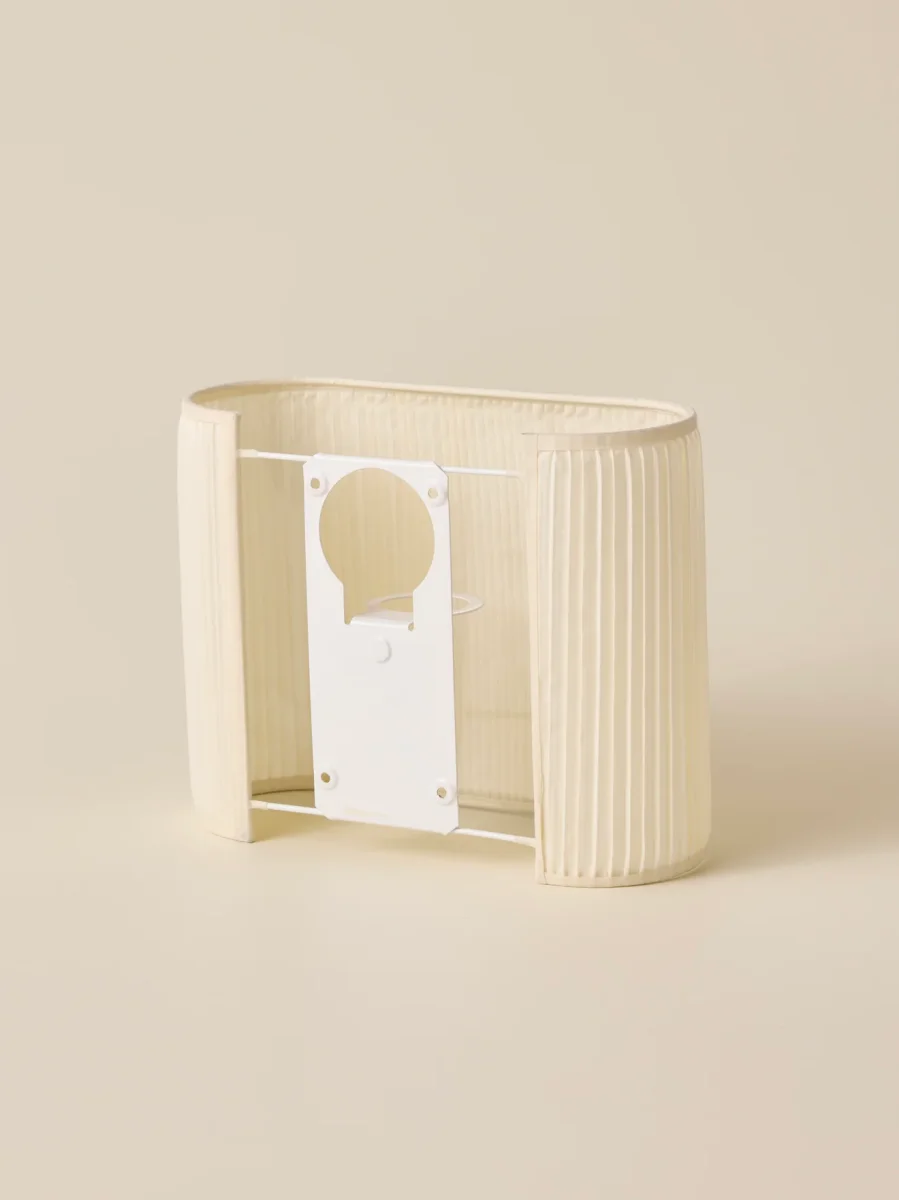 Applique ovale plissée – Image 4