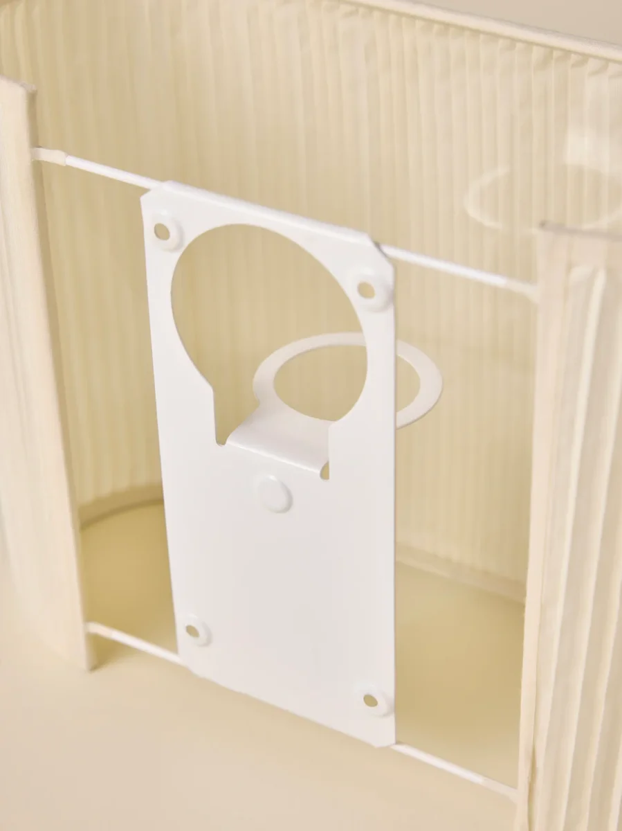 Applique ovale plissée – Image 6