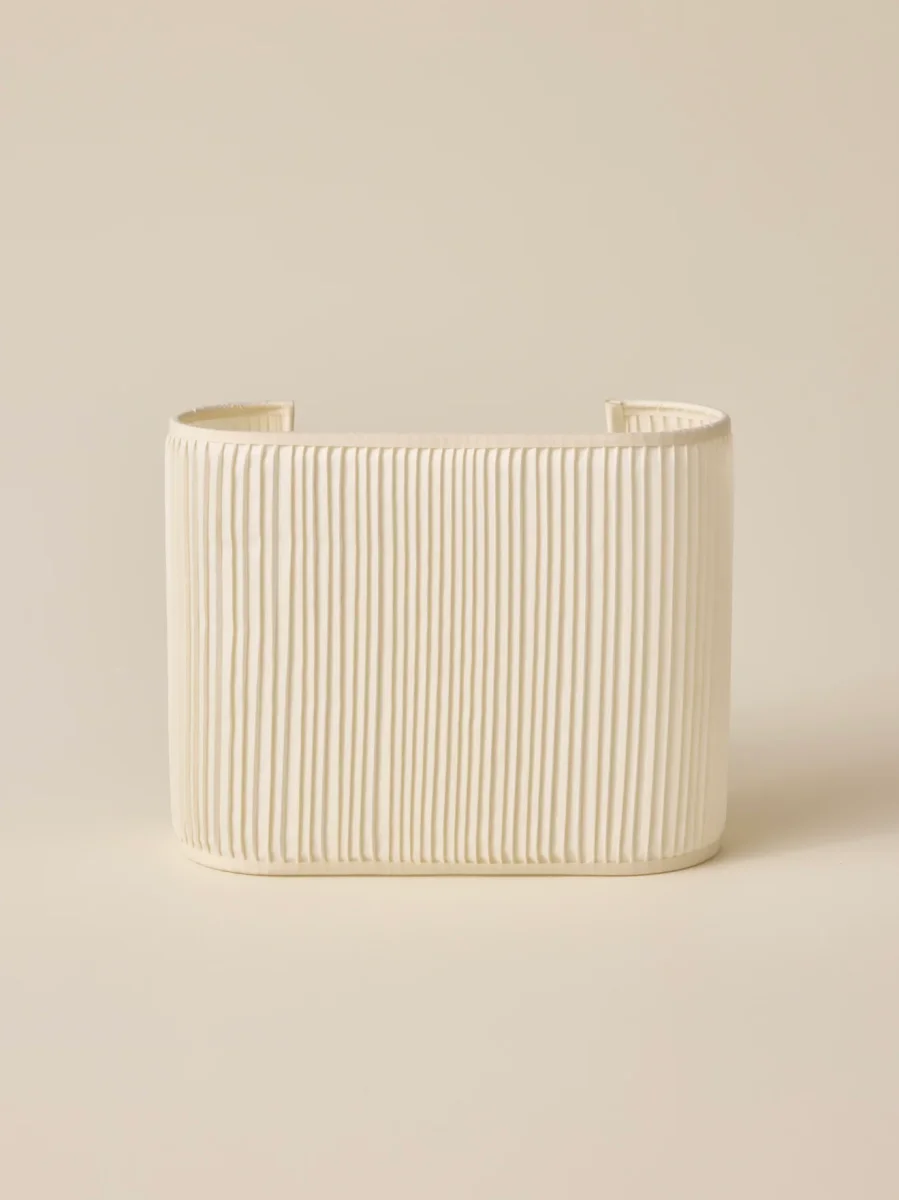 Applique ovale plissée – Image 2