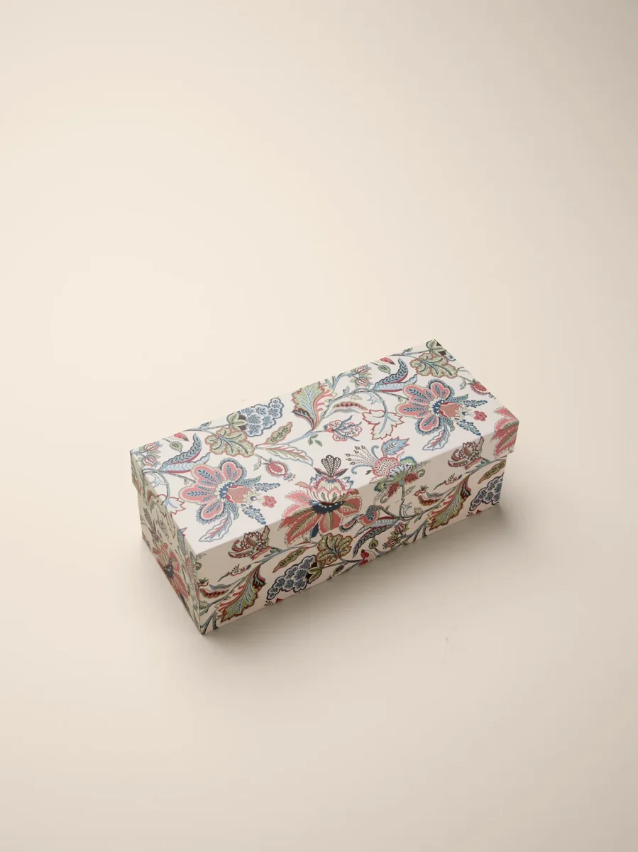 Boule de Noël en verre peinte à la main par lot de 3 – Image 3