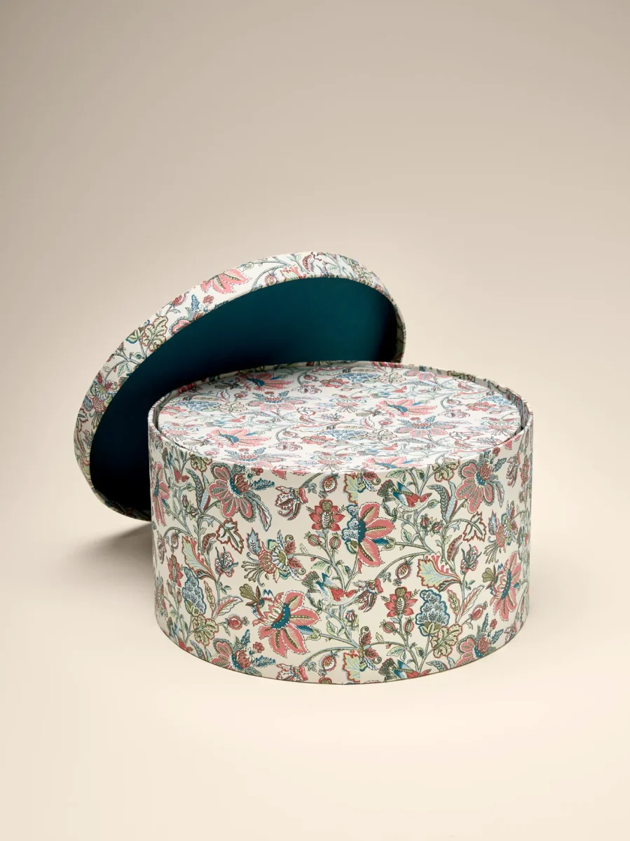 Boîte ronde en papier "Augustine" - lot de 2 – Image 3