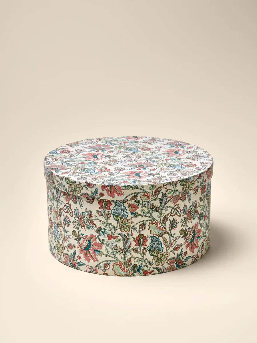 Boîte ronde en papier "Augustine" - lot de 2 – Image 5