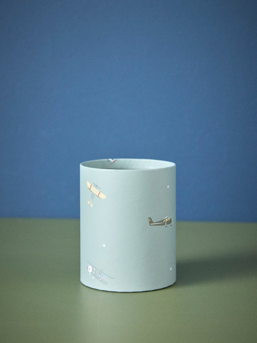 Pot à crayons en papier imprimé