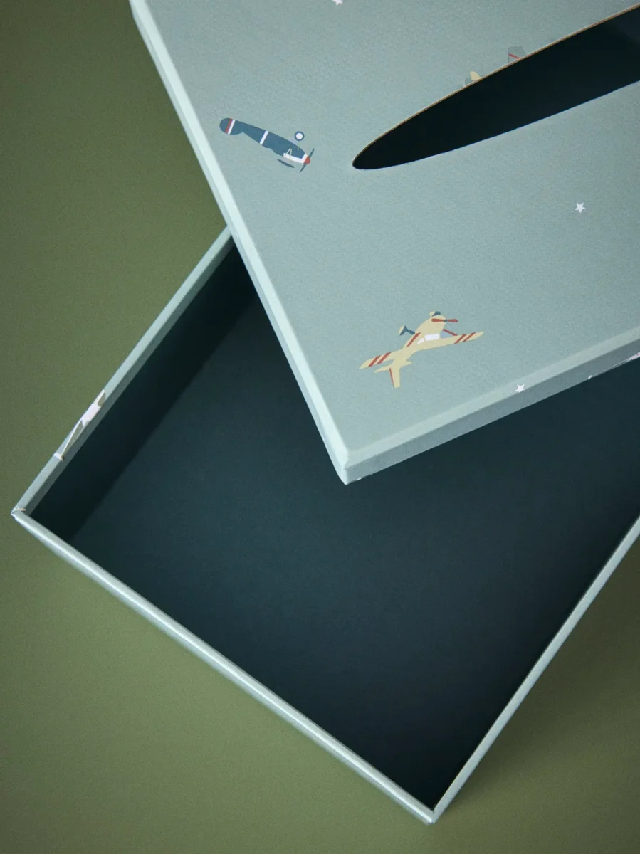 Boîte à mouchoirs en papier imprimé – Image 4