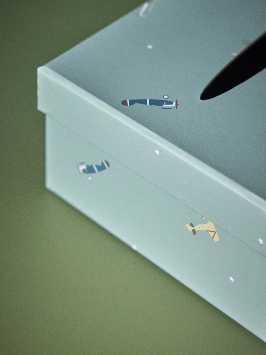 Boîte à mouchoirs en papier imprimé – Image 3