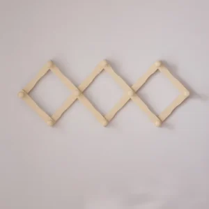 Portemanteau accordéon en bois