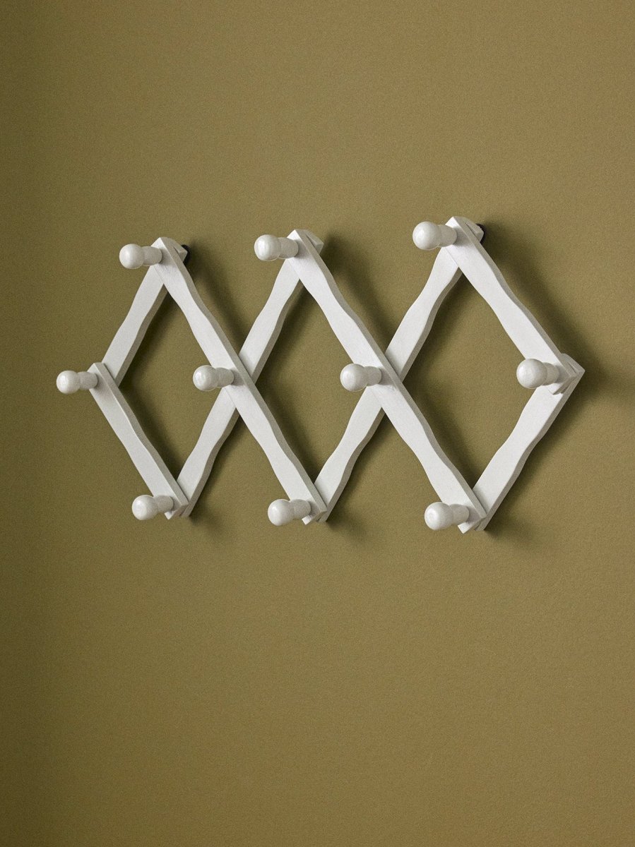 Portemanteau accordéon en bois – Image 3