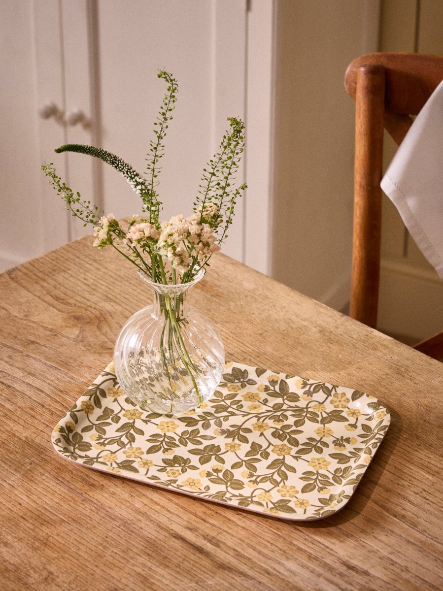 Plateau floral en bois – Image 5