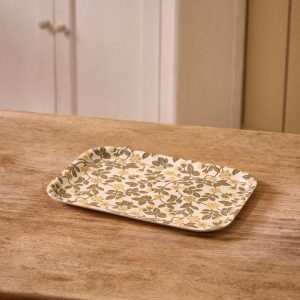 Plateau floral en bois