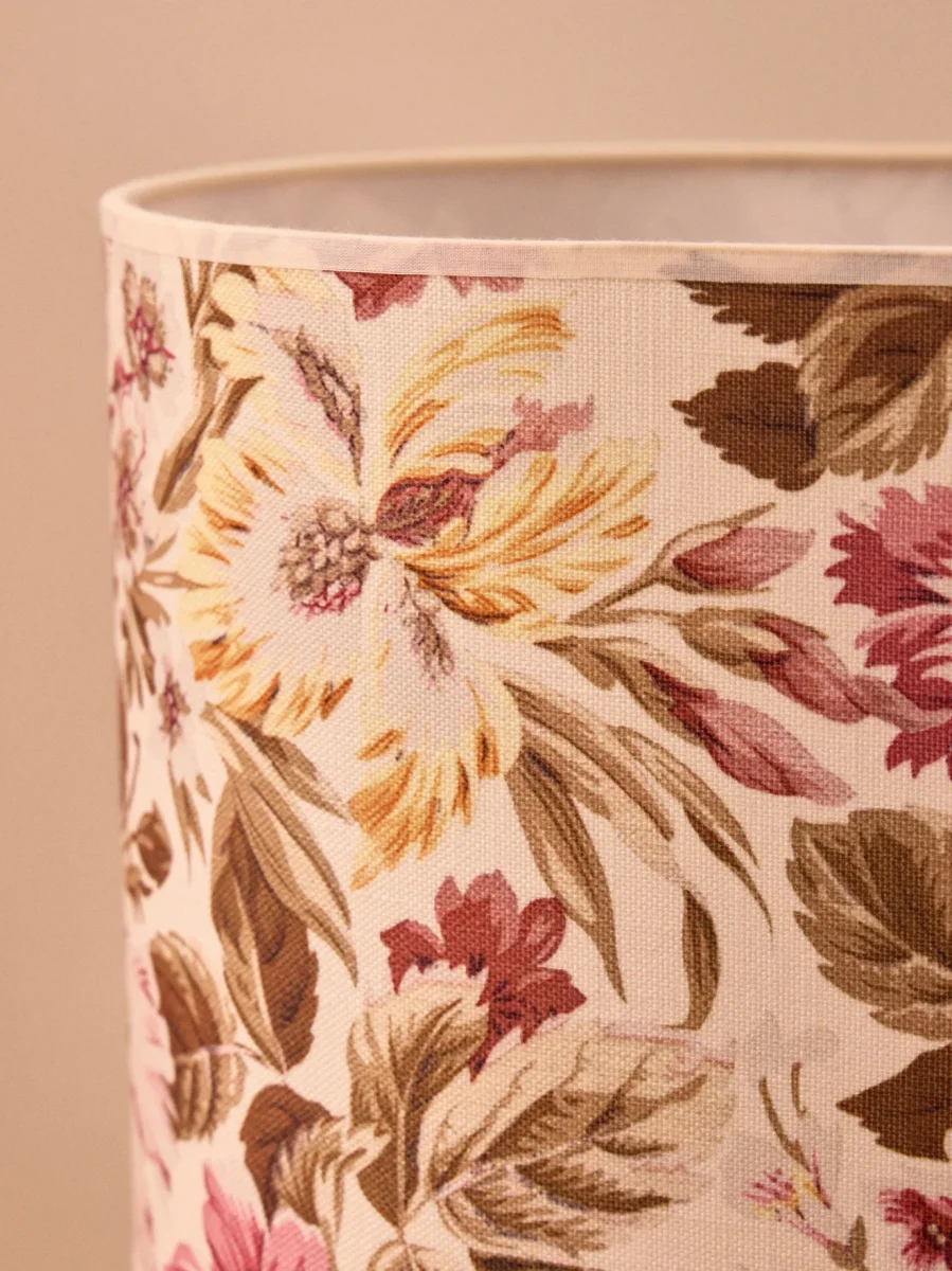 Abat-jour ovale imprimé fleurie - Grand modèle Victoire – Image 7