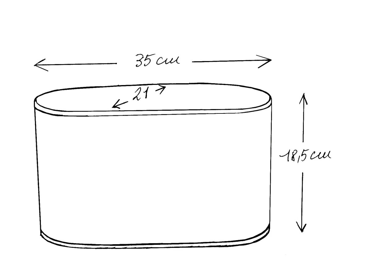 Abat-jour ovale imprimé fleurie - Petit modèle Victoire – Image 9