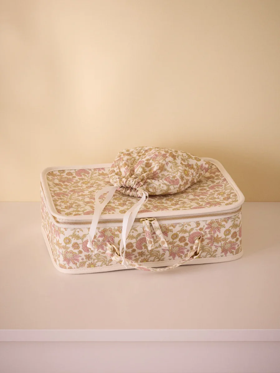 Valisette en tissu - imprimé Albertine